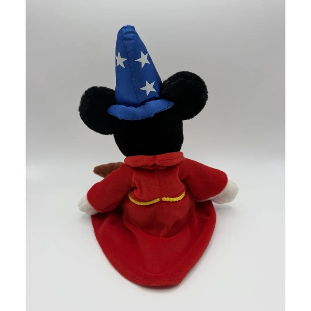 Walt Disney World Mickey Mouse Plush Wizard Fantasia Sorcerer Stuffed Animal Toy